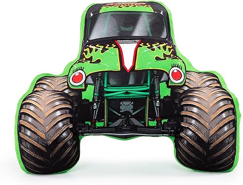 Miniatura 5 de Monster Jam Grave Digger Nogginz - Juego de manta y almohada de viaje ligera de 40 x 50 pulgadas - Juego de ropa de cama de 2 piezas para niños