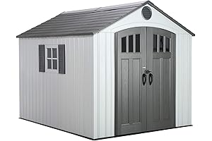 60202 8 x 10 Ft. Outdoor Storage Shed: Lifetime Sheds