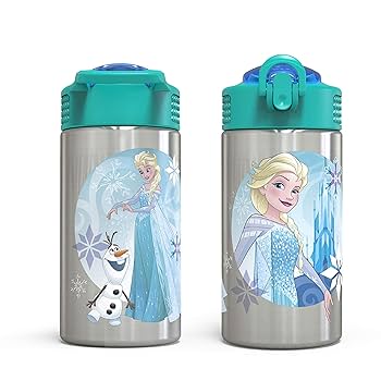 Amazon | アナと雪の女王 エルサ ステンレス ボトル 子供 水筒