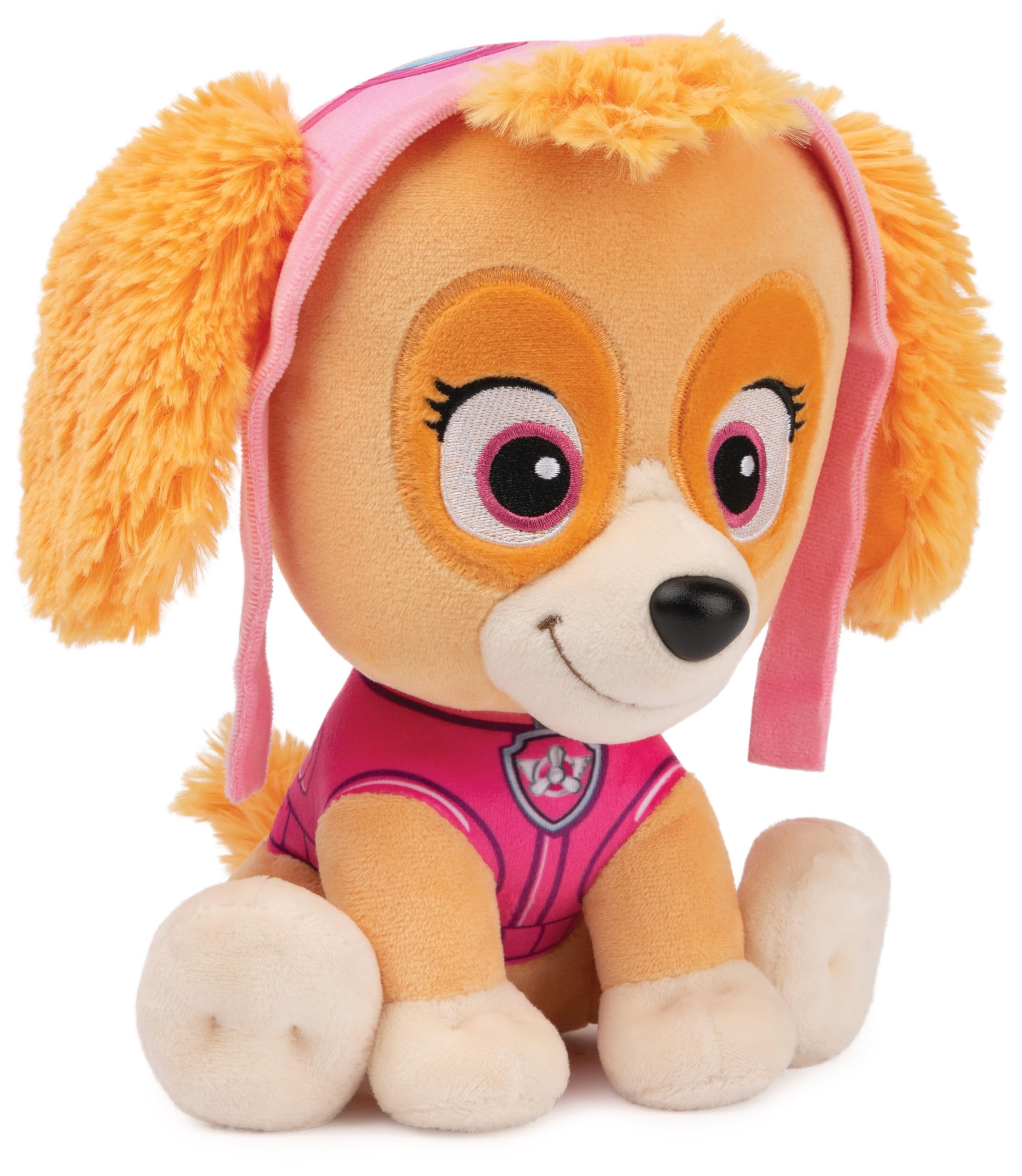 GUND - Peluche Skye 23 cm - Peluche Bebé Patrulla Canina - Juguetes bebés 1 año +