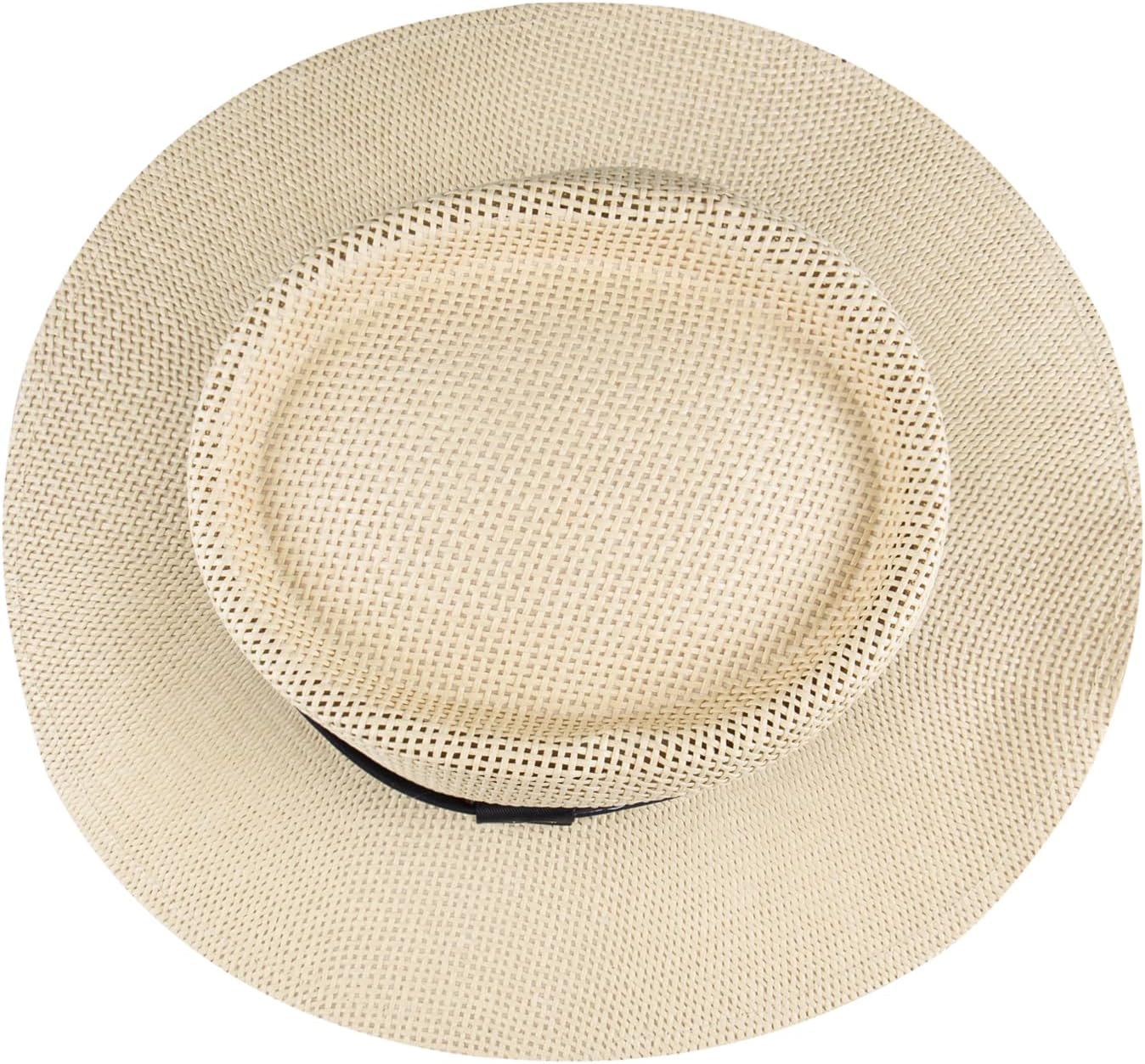 Dockers Men's Straw Fedora and Panama Hat