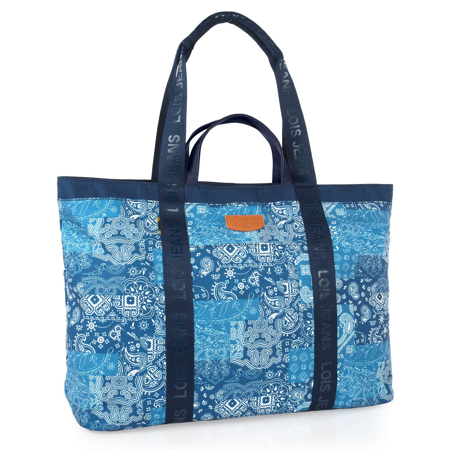 Lois Bolsa Playa - Bolsas de Playa Grandes - Bolsas de Playa de Marca - Bolsa de Playa con Cemallera - Bolso de Playa de Moda - Bolsa Playa Grande y Ligera 601701