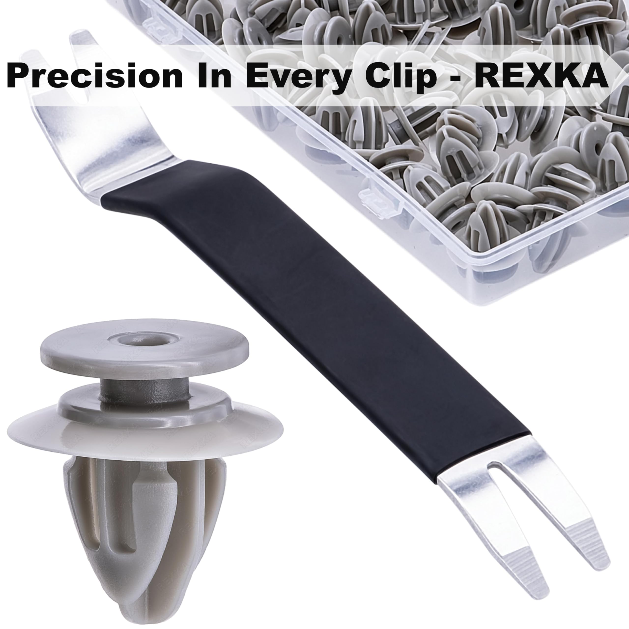 Rexka 51pcs Wheel Arch Moulding Retainer for Mazda KD53-51-W24 CX