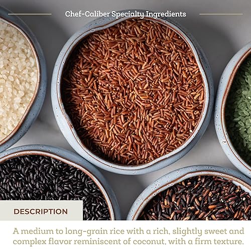 Miniatura 3 de Fresh & Wild | Arroz rojo del Himalaya | Arroz natural saludable de grano medio a largo importado de la India | Granos exóticos y complejos | 1