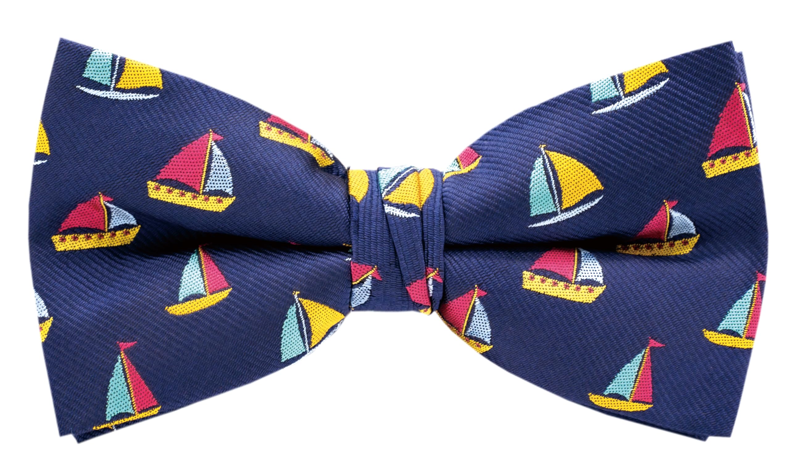 Mens Bow Tie Handmade Pre-Tied Fun Pattern Bow Ties for Men
