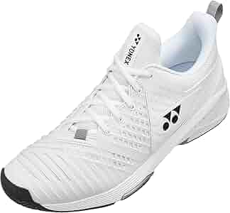 シューズ YONEX - YONEX POWER CUSHION SONICAGE MEN GC Yonex Power Cushion Sonicage 3 Men's Tennis Shoe (White/Red