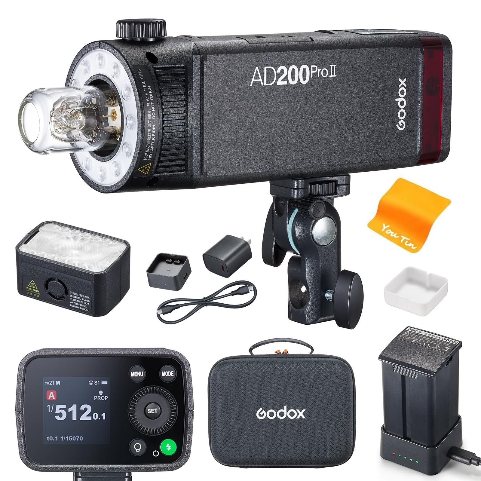 Amazon | 【Godox正規代理店＆日本語取扱説明書】GODOX AD200 Pro II