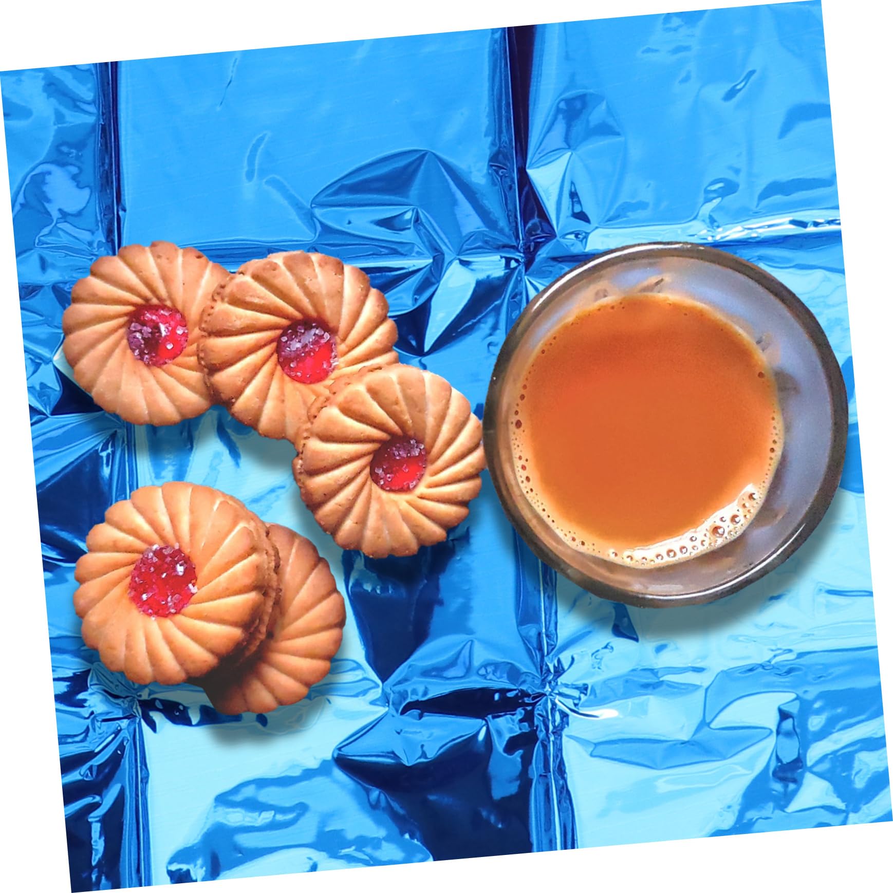 GRIRIW 2pcs Disposable Tablecloths Party Table Covers for Events Picnics and Dining Foil Design for Stain Protection