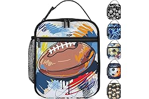 American Football Lunch Box | Insulated Lunch Bag for Girls Boys