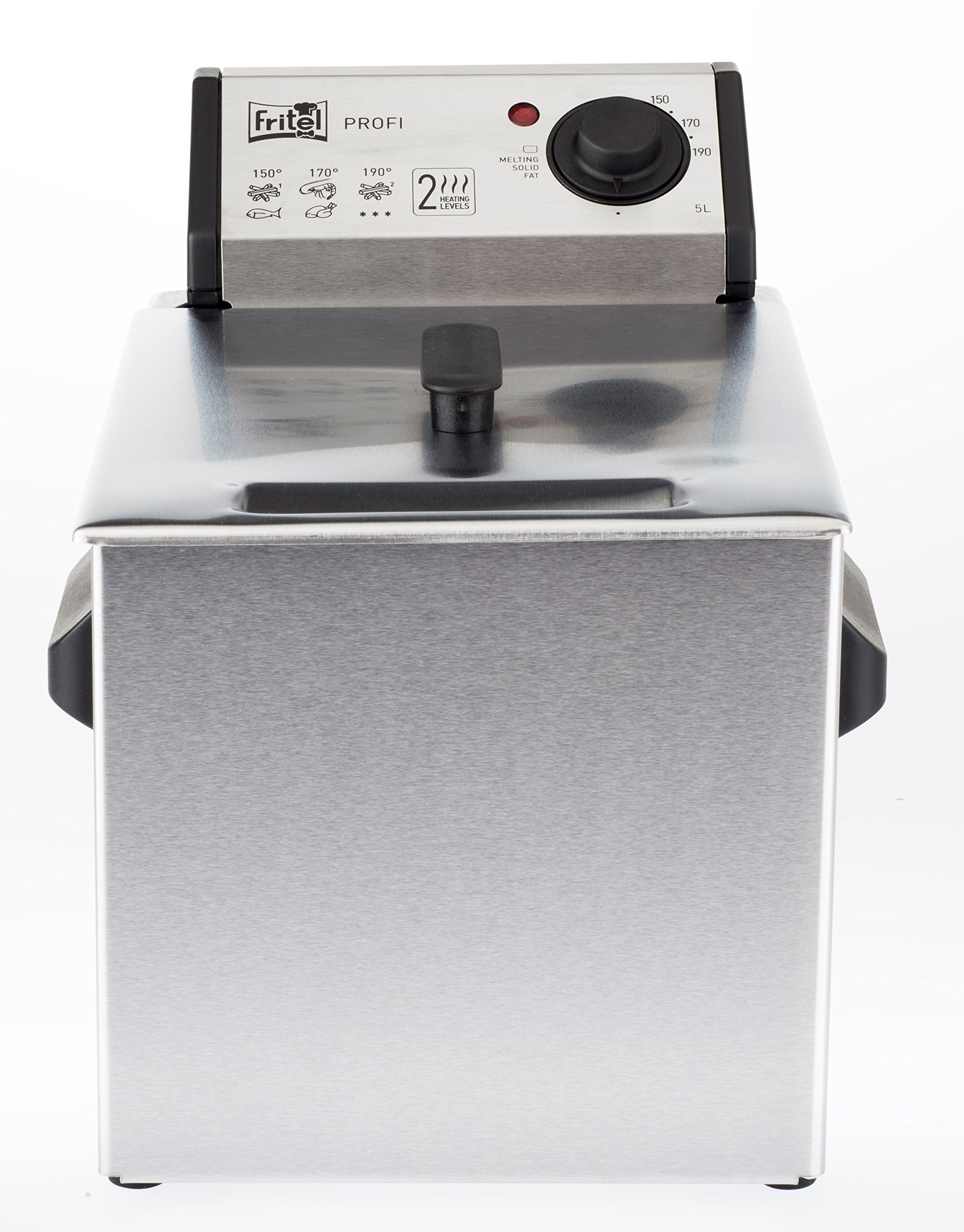 FRITEL Professionelle Fritteuse 3505 5 l 3200 W Antistoffdeckel