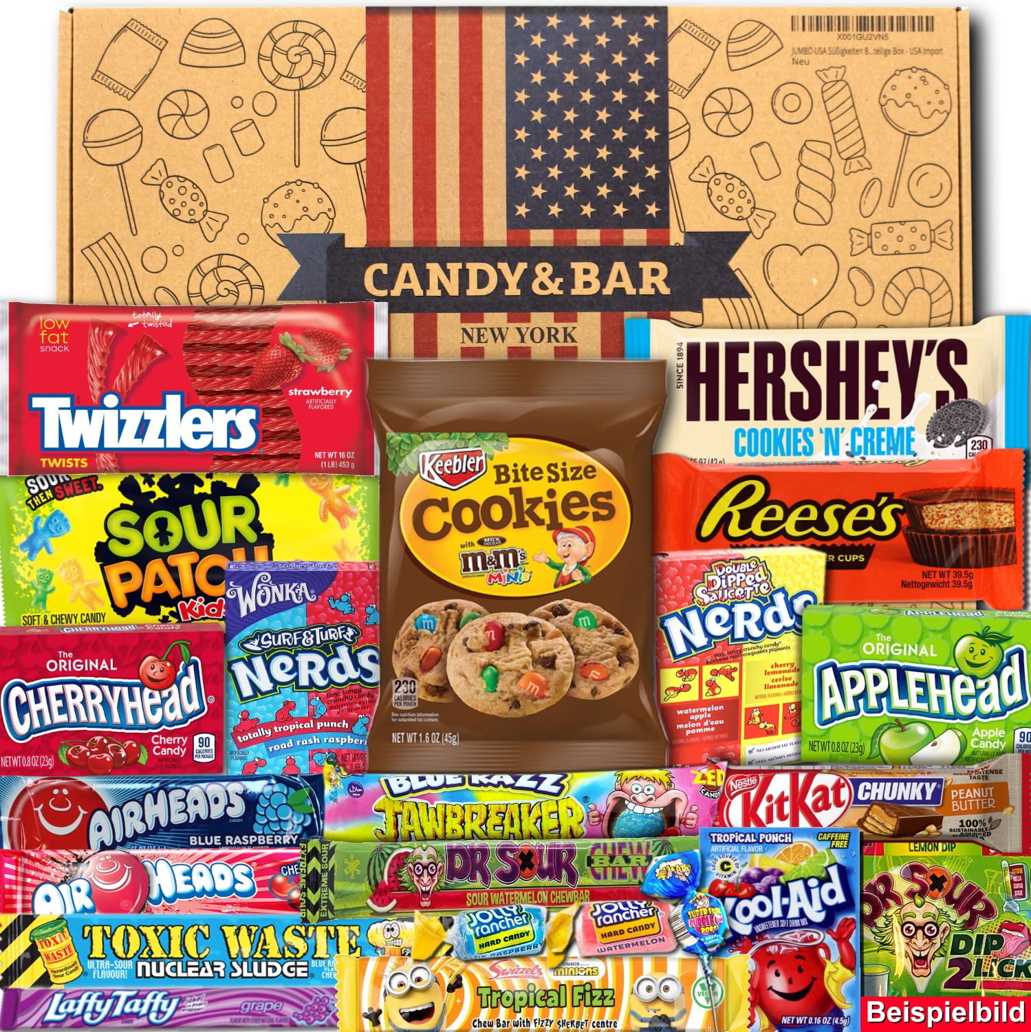 Box of American Candies