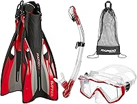 Vista 9 de Phantom Aquatics Snorkel Set