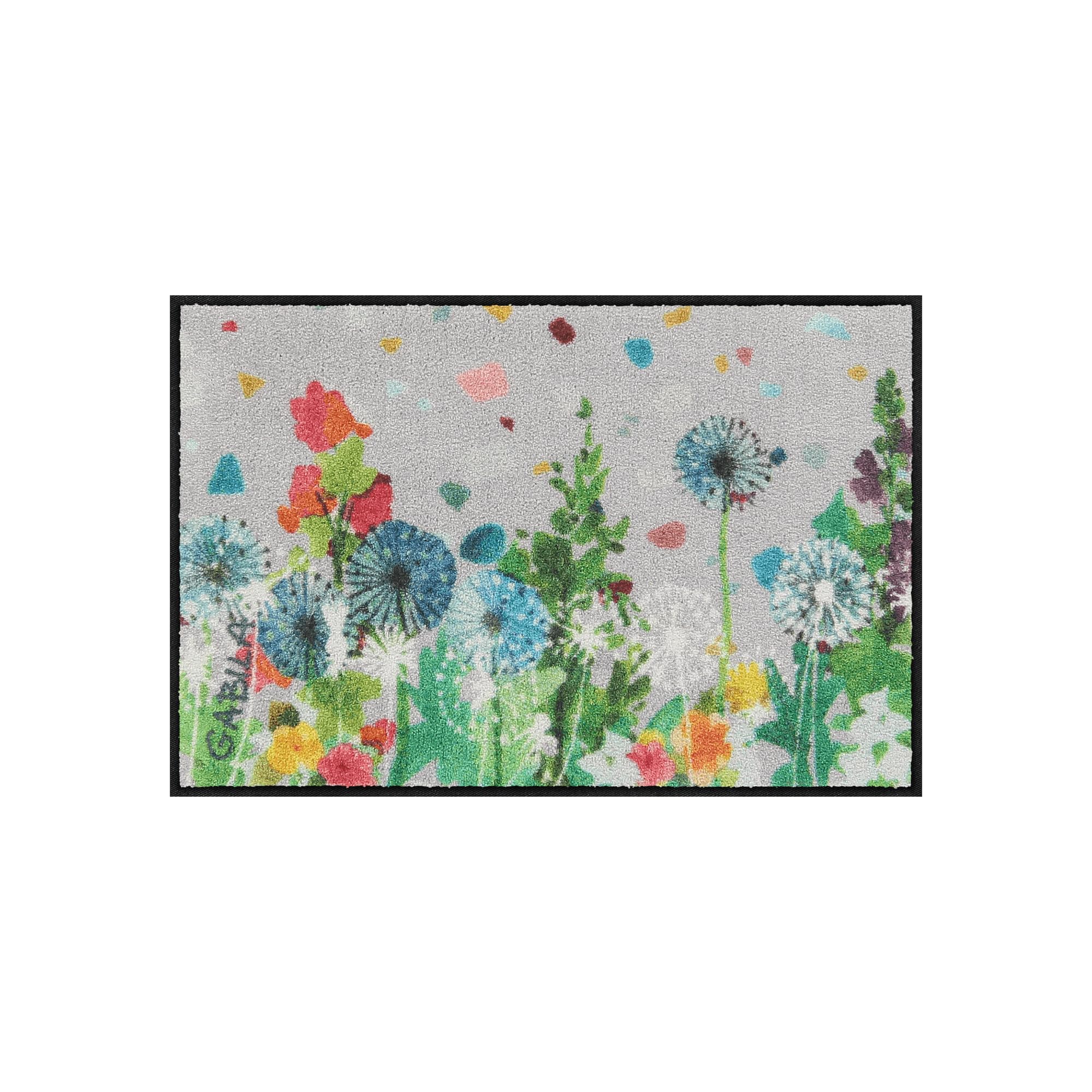 Salonloewe Paillasson Bee Happy Portrait I paillasson et paillasson pour intérieur 50 x 75 cm