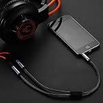 Adaptateur de diviseur d'écouteurs, 3.5mm Casque séparé Jack & Adaptateur Mic Plug 3.5mm Câble d'adaptateur audio Combo pour PS4 Casque de jeu PC Ordinateur portable Xbox One Nintendo Switch -DuKabel Haut Series