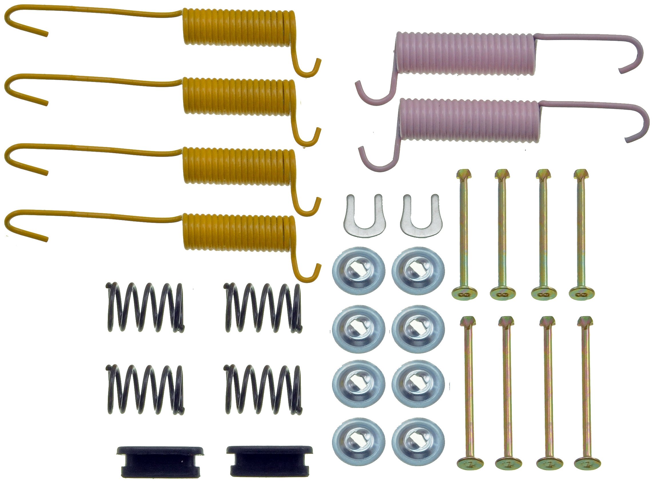 DORMAN HW7064 - Dorman HW7064 Drum Brake Hardware Kit Compatible with Select American Motors / Jeep Models - Drum Brake Hardware Kit - Drum Brk Hdw Kit - Drum Brake Hardware Kit - Drum Hardware Kit - Brake Hardware Kit - Brake Drum Hardware - This drum brake hardware kit is designed to match the original hardware required to repair the drum brake on specified vehicles. Made of quality components, this kit is engineered for reliable performance and durability. - American Motors 1988-65, Jeep 1990-78