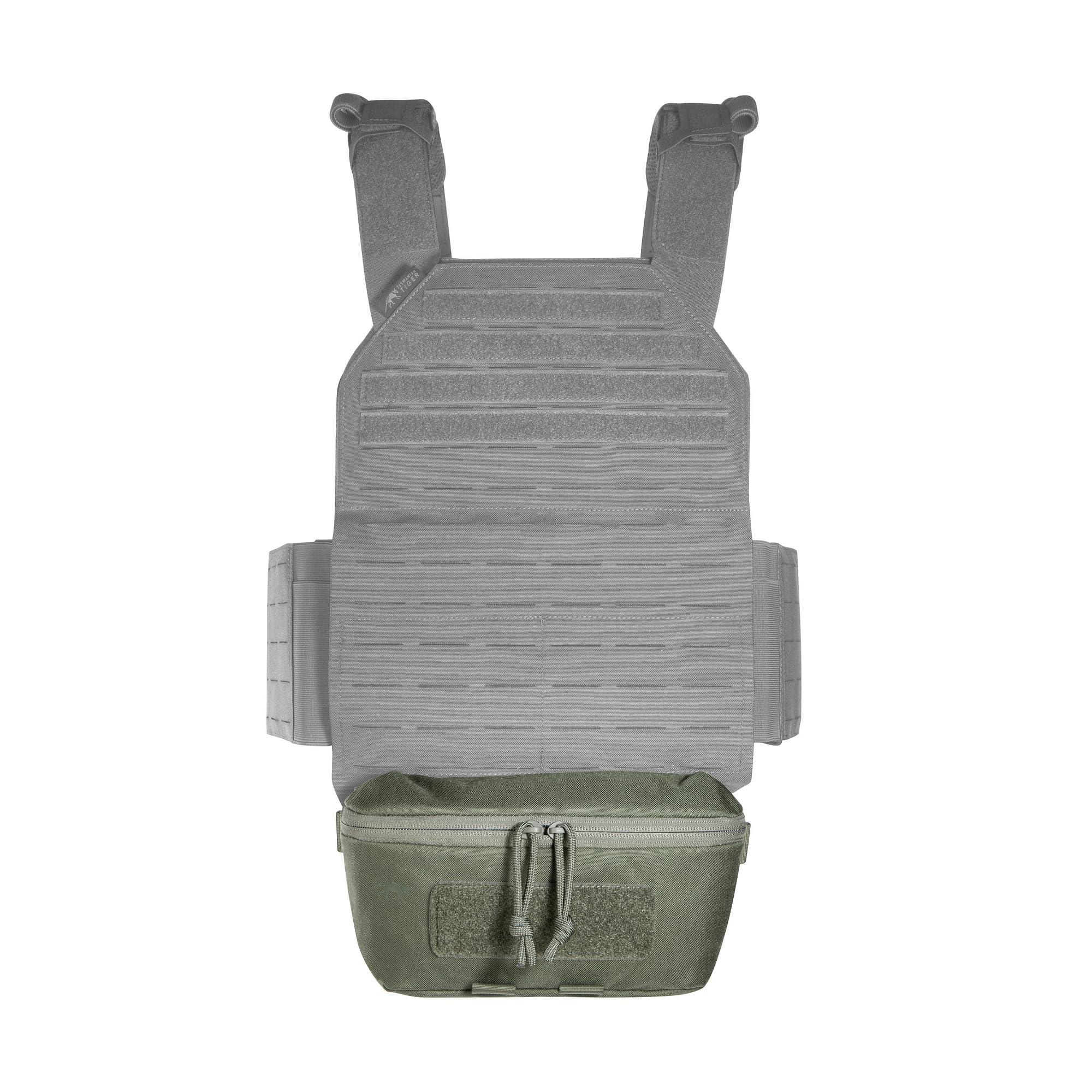 Tasmanian Tiger TT Plate Carrier Pouch VL Zusatz-Tasche für Plattenträger mit Klett-Befestigung und Tegris auch als Hüfttasche verwendbar
