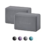 Yoga Block - Supportive Latex-Free Eva Foam - Soft Non-Slip Surface with Beveled Edges for Yoga, Pilates, Meditation - Yoga Accessories for Stability, Balance, Deepen Stretches