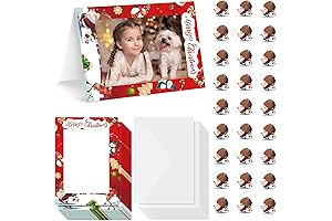 Capture Festive Moments with Cholemy's Christmas Paper Photo Frames 4x6