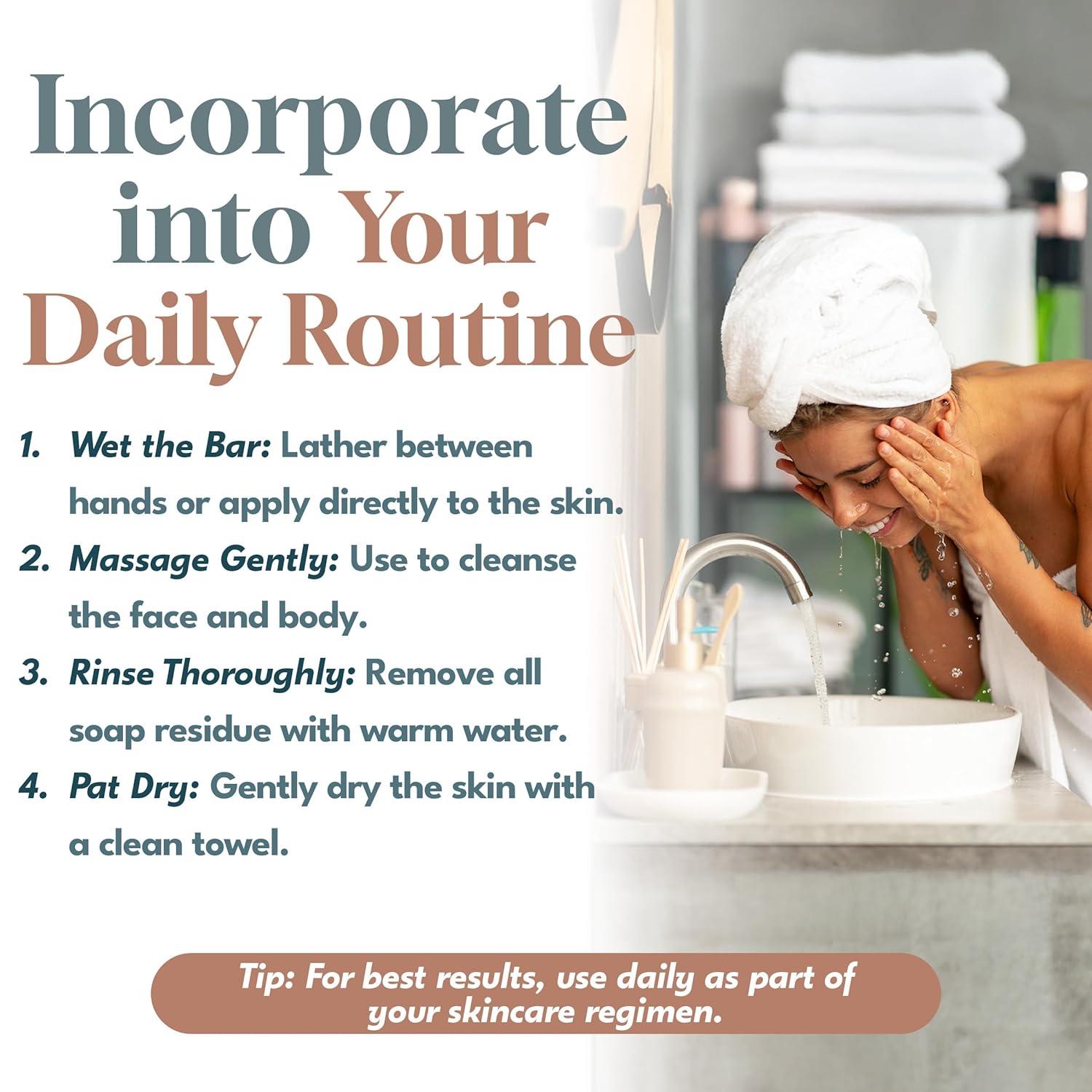 Dead Sea Warehouse - Dead Sea Salt Soap Bar - Original Face & Body Bar - Hydrating Mineral Soap for All Skin Types, Fragrance-Free - 3.5 oz - Image 5