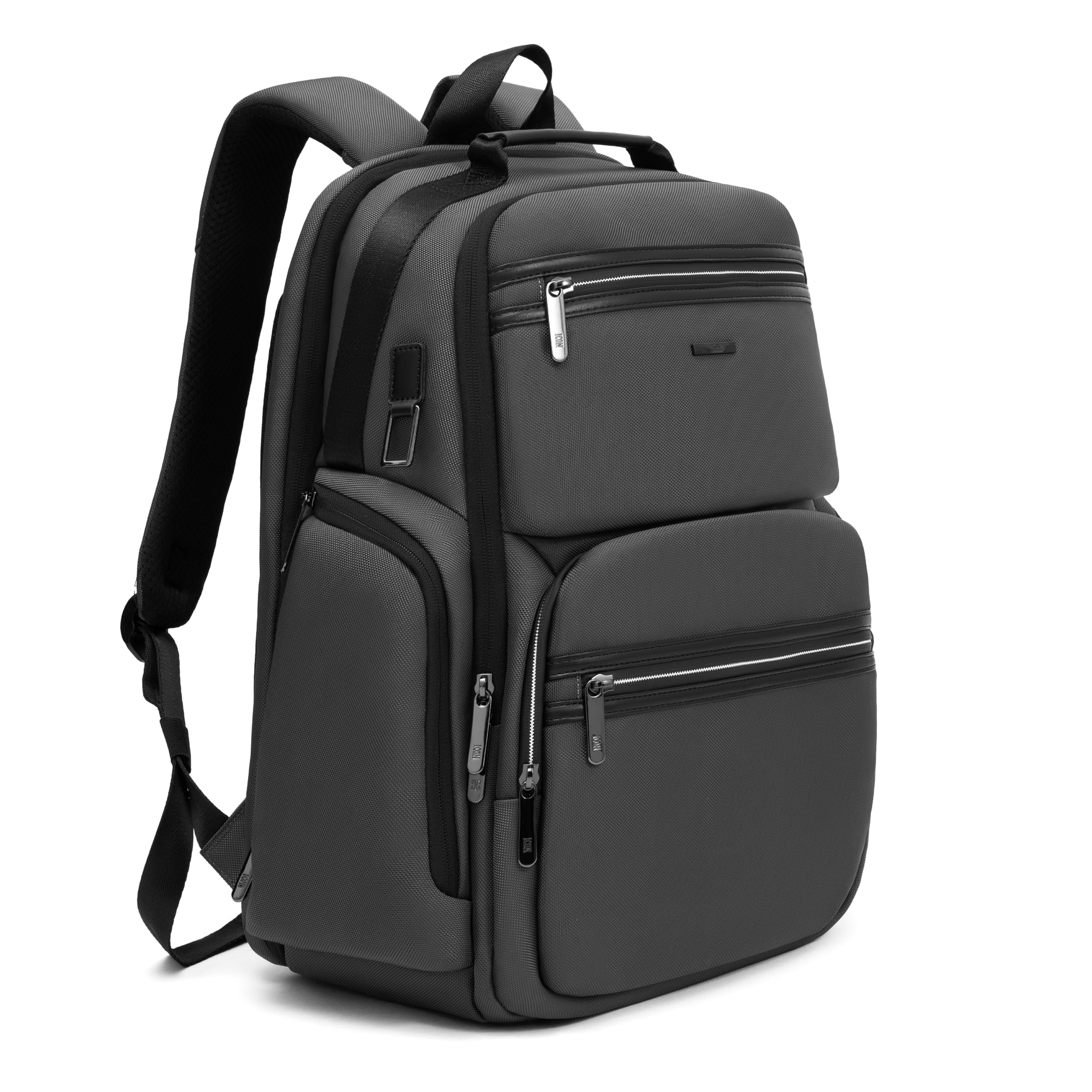 ICON Overnighter 30L Laptop Backpack – USB Port, Water‑Resistant