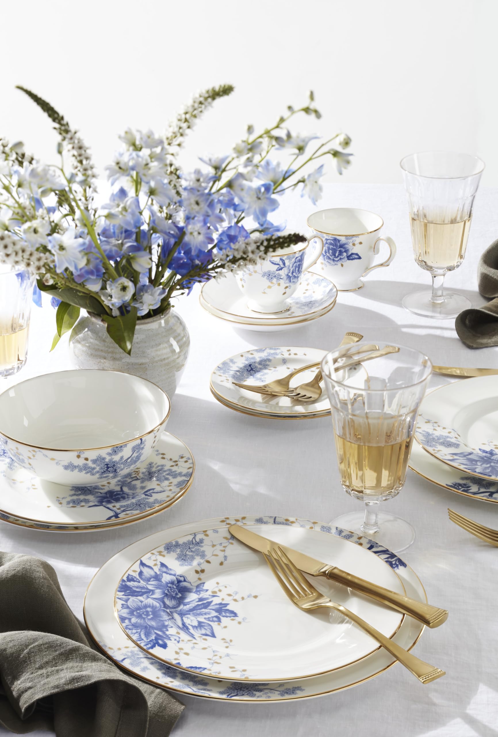 LENOX プレート3枚セットが二組 Amazon.com | Lenox - 852028 Lenox Garden Grove 3-Piece Place
