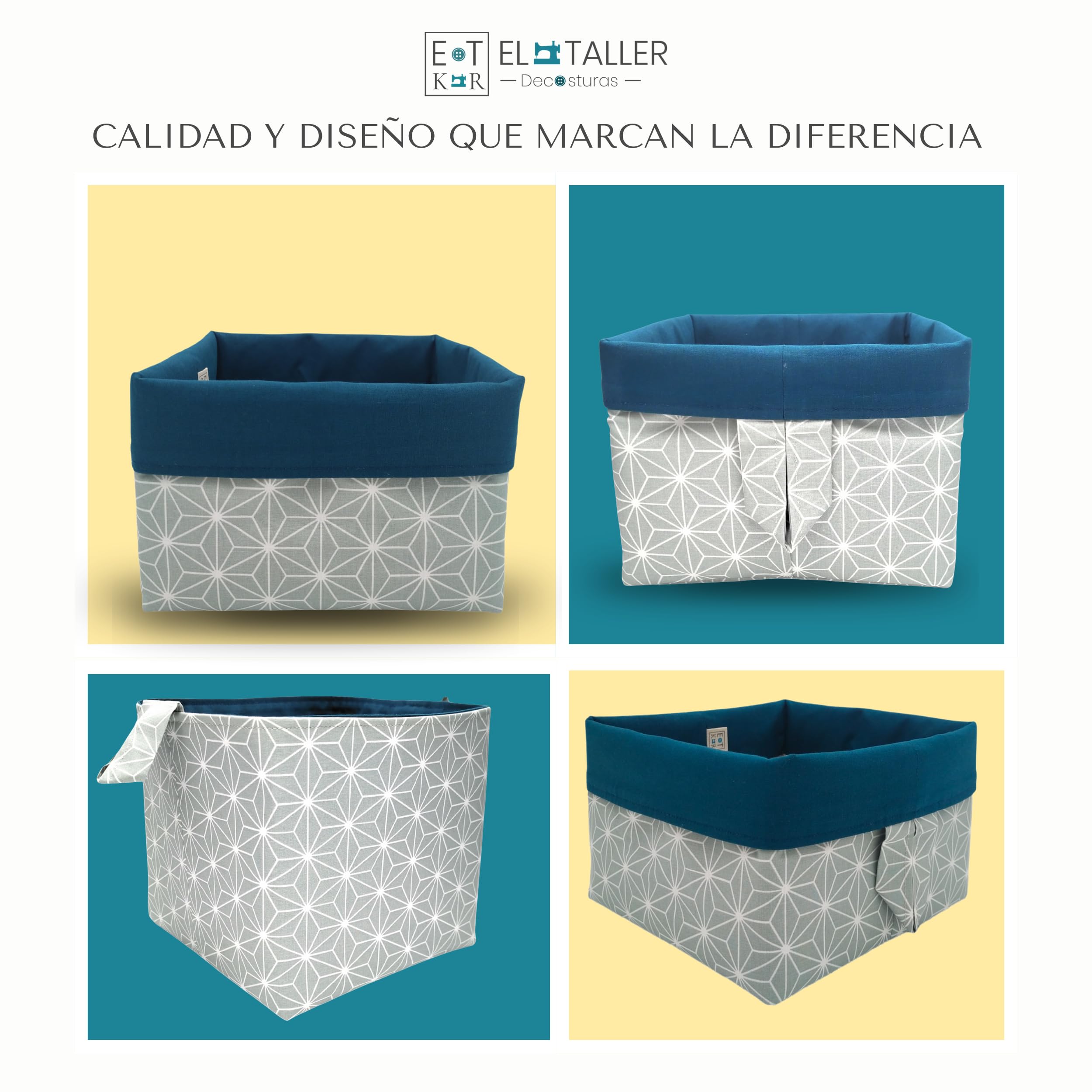 1pc Cesto Pieghevole In Tessuto Finestra Organizzatore - Foto 7