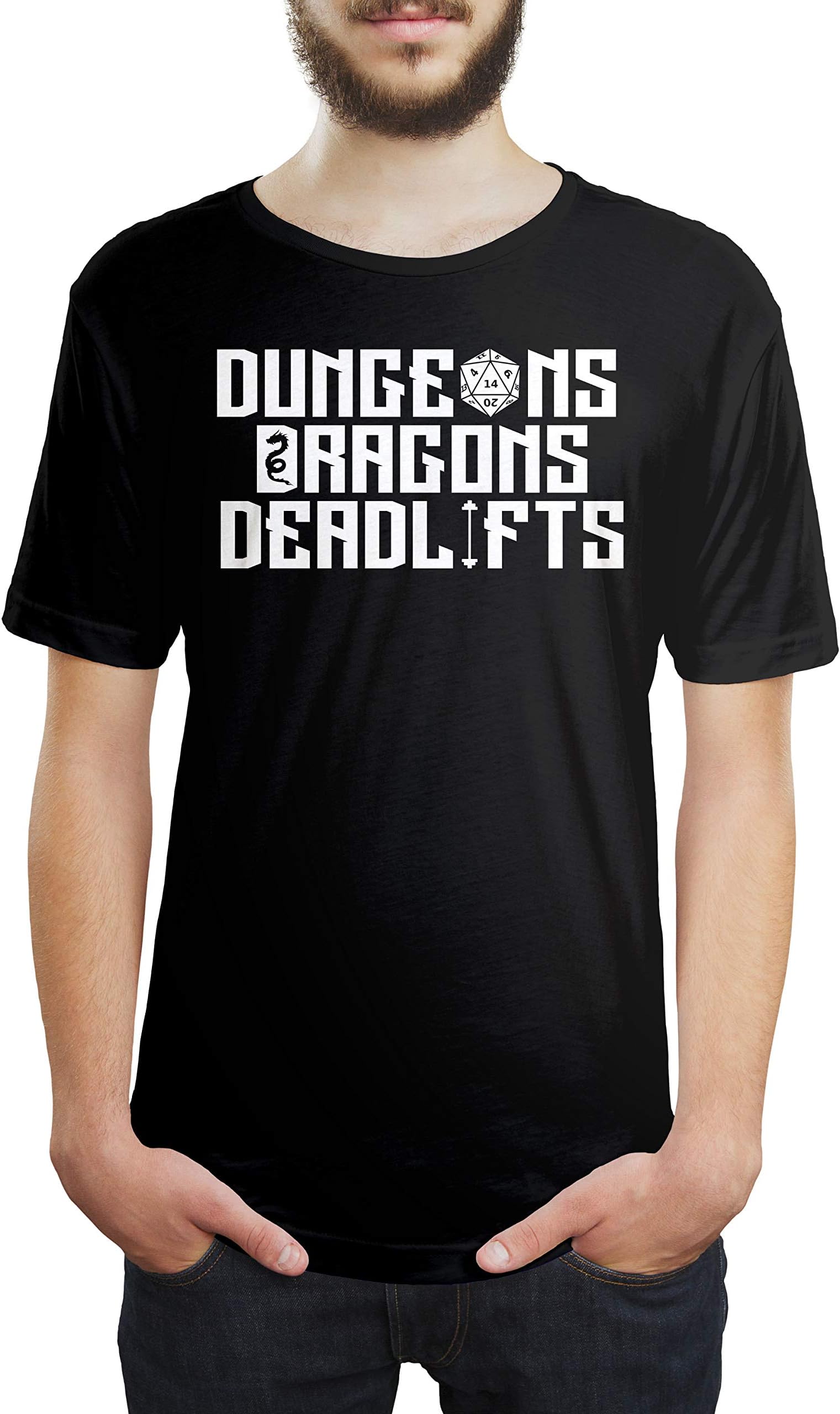 Dungeons Dragons Deadlifts Unisex T Shirt Tee Shirts