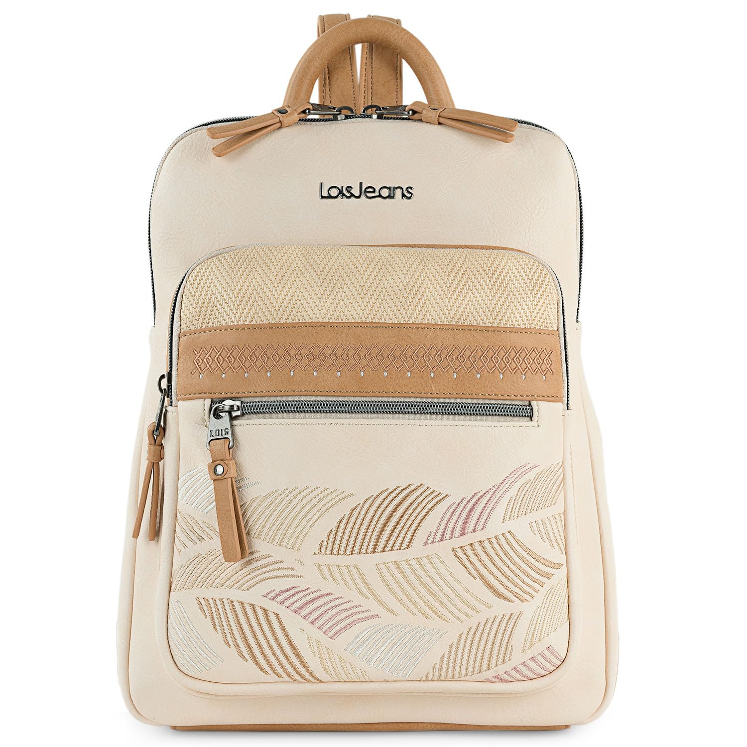 Lois - Bolso Mochila Mujer Elegante Tipo Casual Moderna Para Vestir Mochilas Mujer Estilo Urbano Mochila Negra Mujer Pequeña Ideal Para Uso Diario