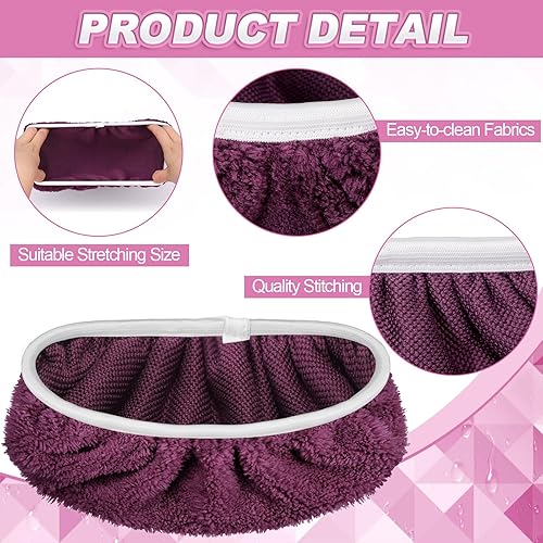 Miniatura 3 de Mifoci 16 almohadillas lavables para trapeador compatibles con trapeador Swiffer, repuestos de paño de trapeador reutilizables para pisos de madera