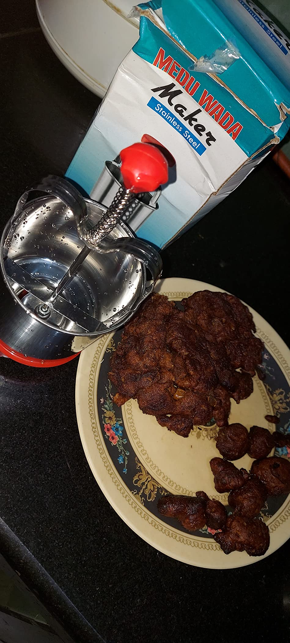Wada Machine Buy Stainless Steel Medu Vada Maker with Stand, mendu WADA Machine ...