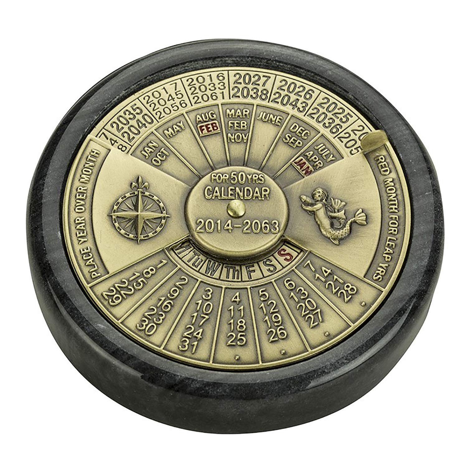 Authentic Models, 50 Year Pocket Calendar