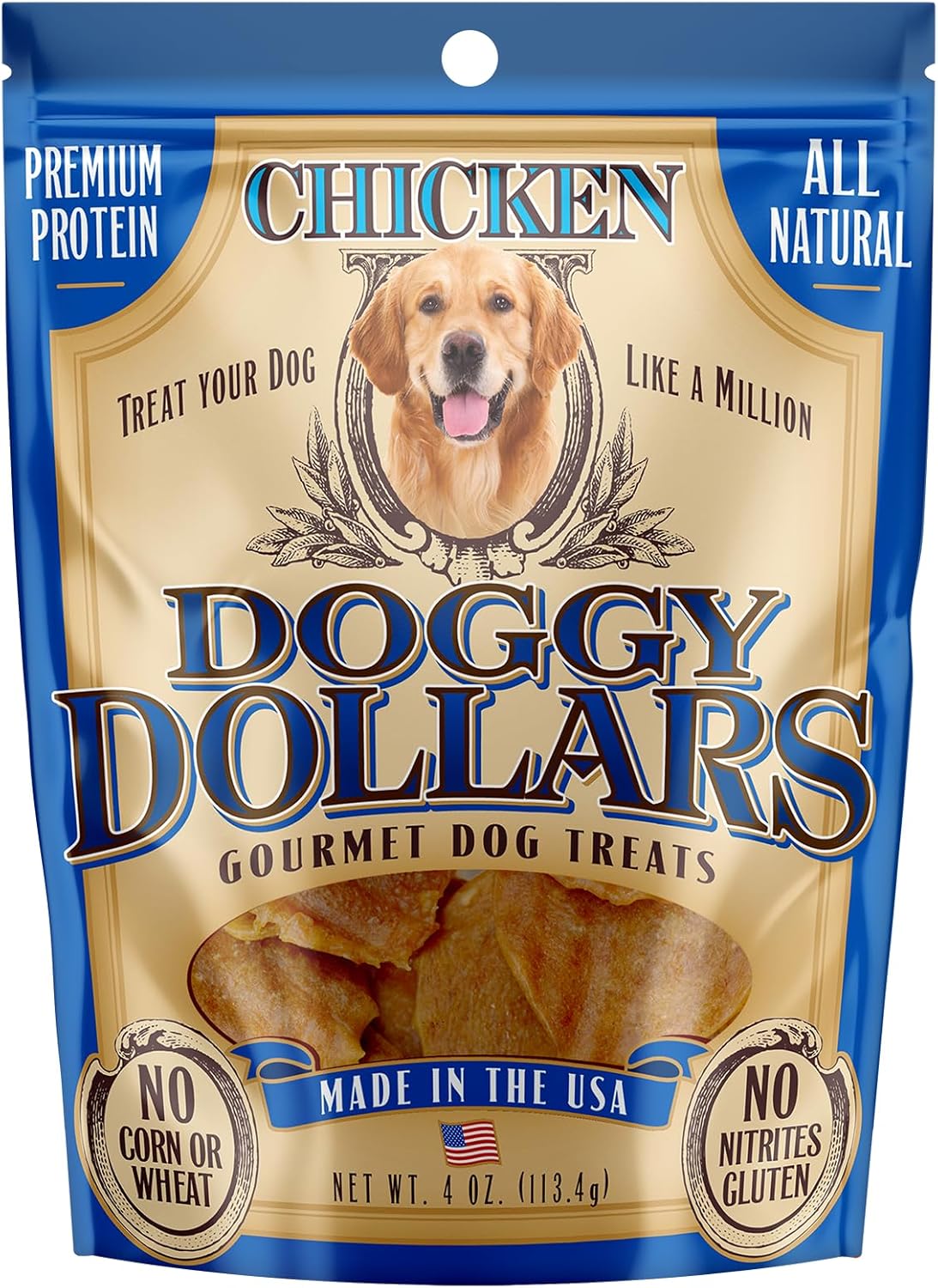 – Natural Gourmet Beef Dog Treats (32oz)