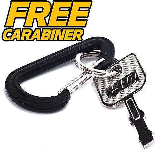 Miniatura 7 de HD Switch GY20074 AM133597 Interruptor de llave de encendido para John Deere Scotts Sabre cortacésped tractor de jardín, incluye 2 llaves y llavero