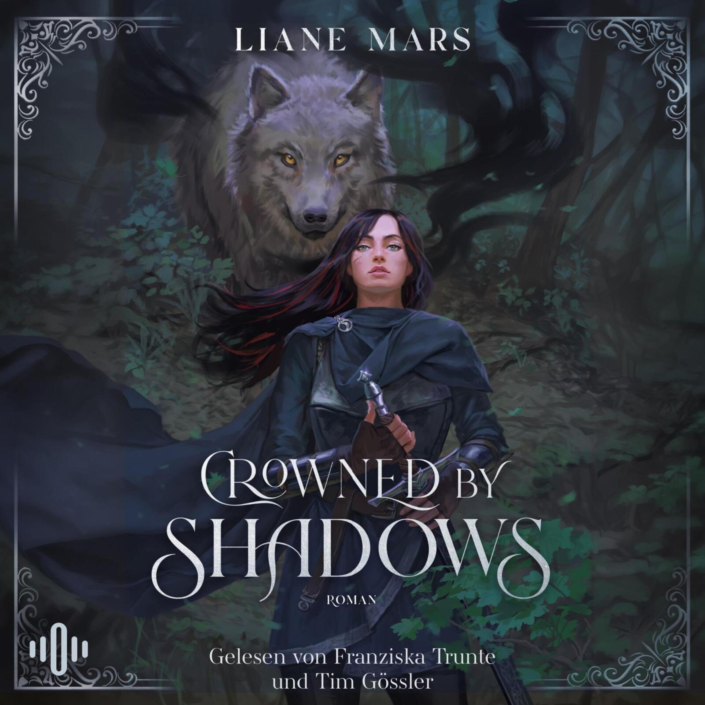 Cover art for Crowned by Shadows
