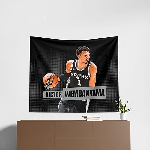 Miniatura 3 de Northwest NBA San Antonio Spurs Victor Wembanyama - Póster para colgar en la pared, póster para dormitorio de niños y niñas, arte de pared de