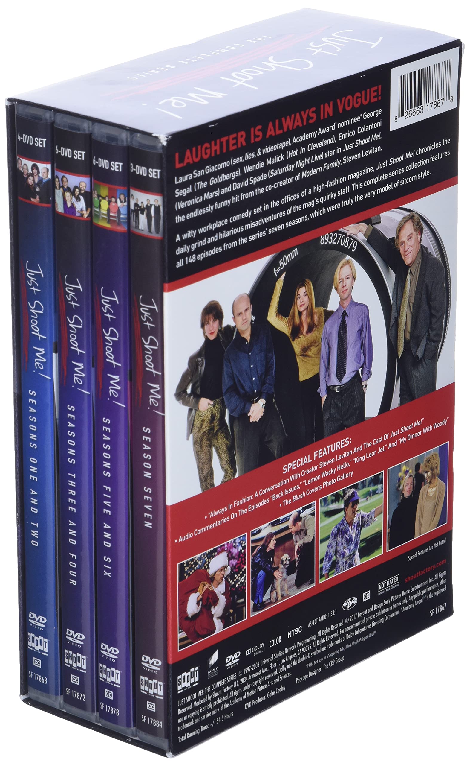 TVドラマ Just Shoot Me the Complete Series DVD Shout Factory: Just Shoot Me! - Complete Series Collection