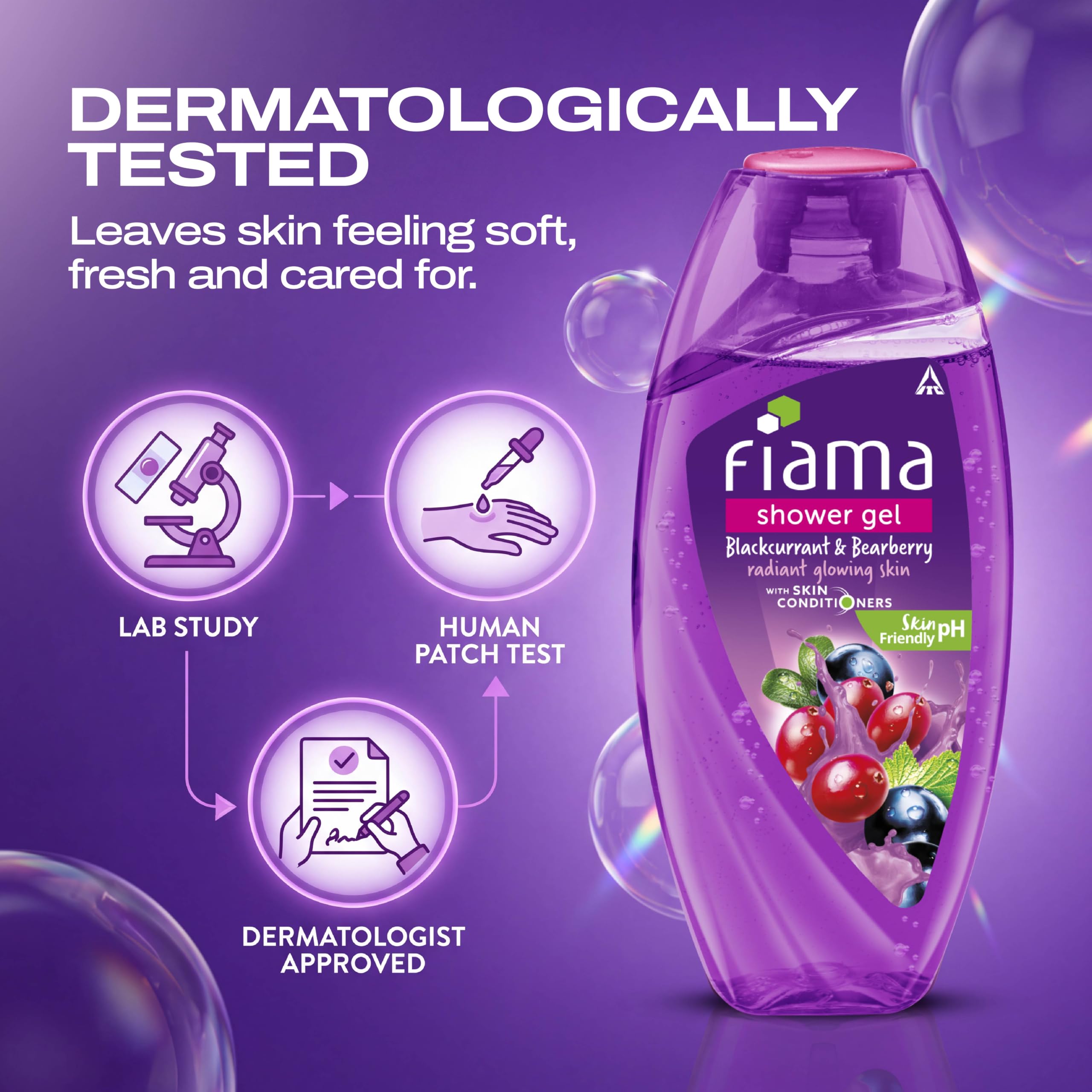Fiama Blackcurrant Body Wash - Radiant Glow -2 Fiama Blackcurrant Body Wash - Radiant Glow -2