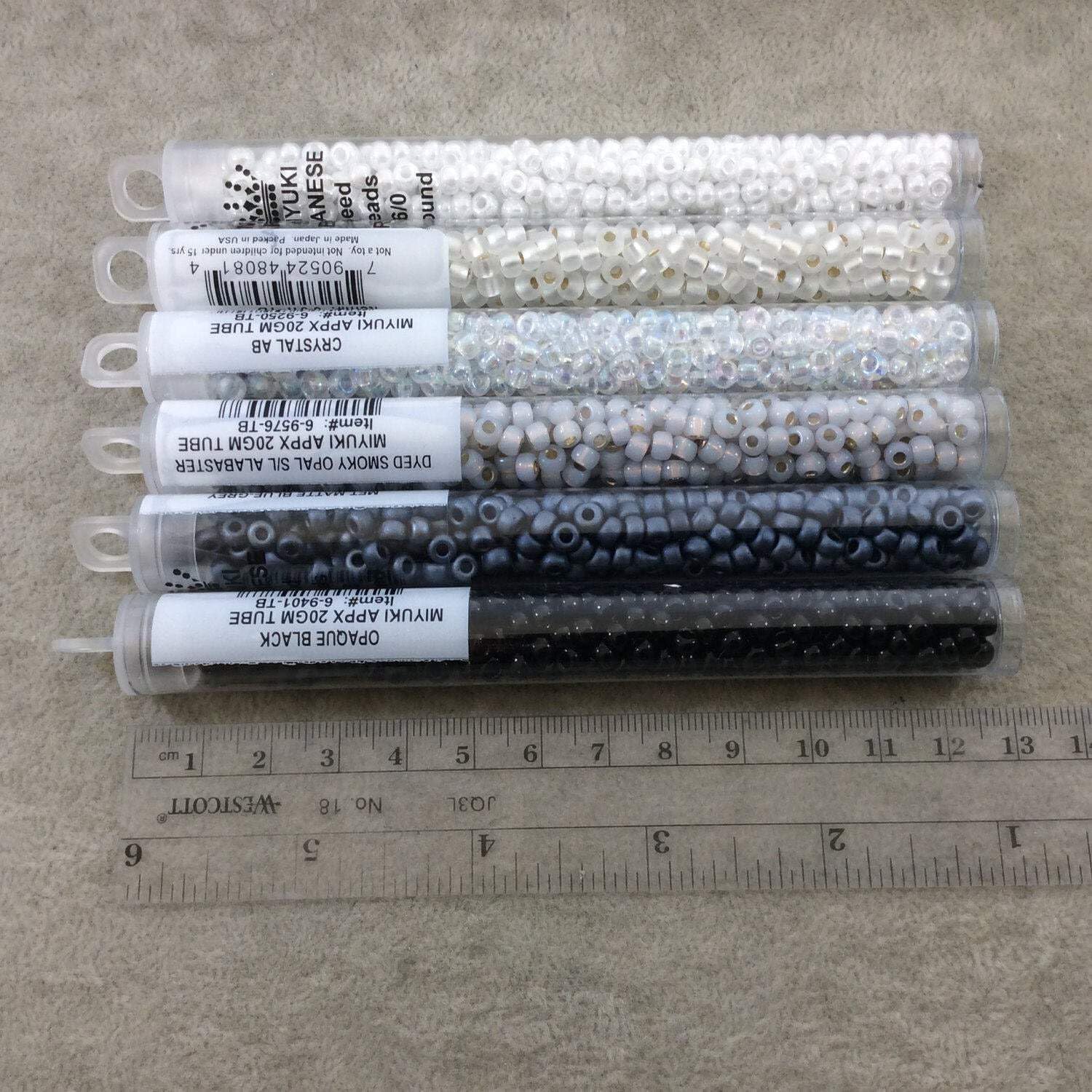 Miyuki Round Seed Beads Size 6/0 Matte Metallic Bronze 20 Grams