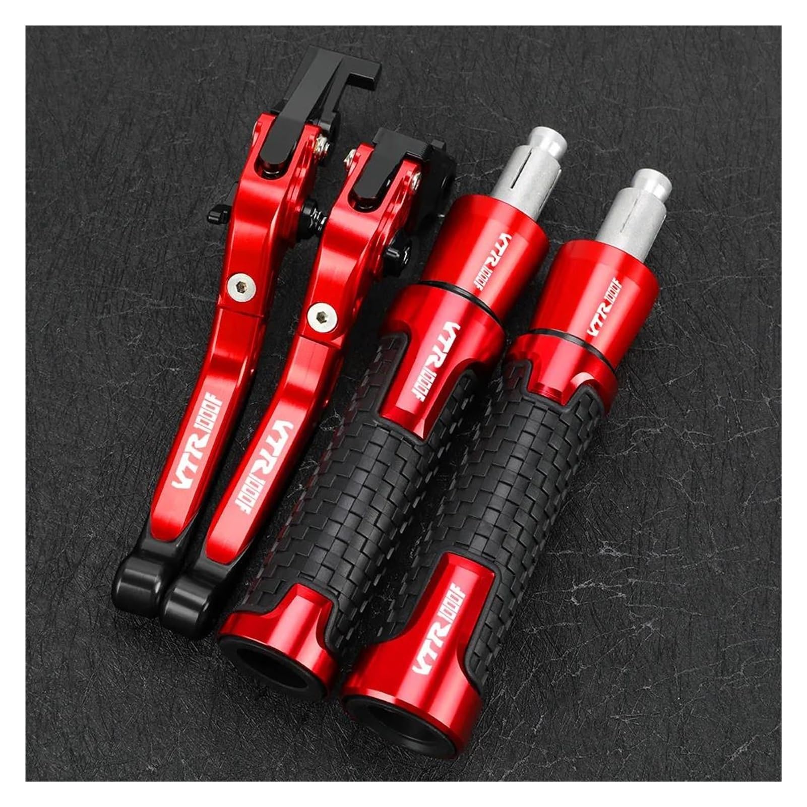 Motorcycle Control Levers Brake Clutch Lever Handlebar Handle End For VTR1000F FIRESTORM 1997-2007(2)