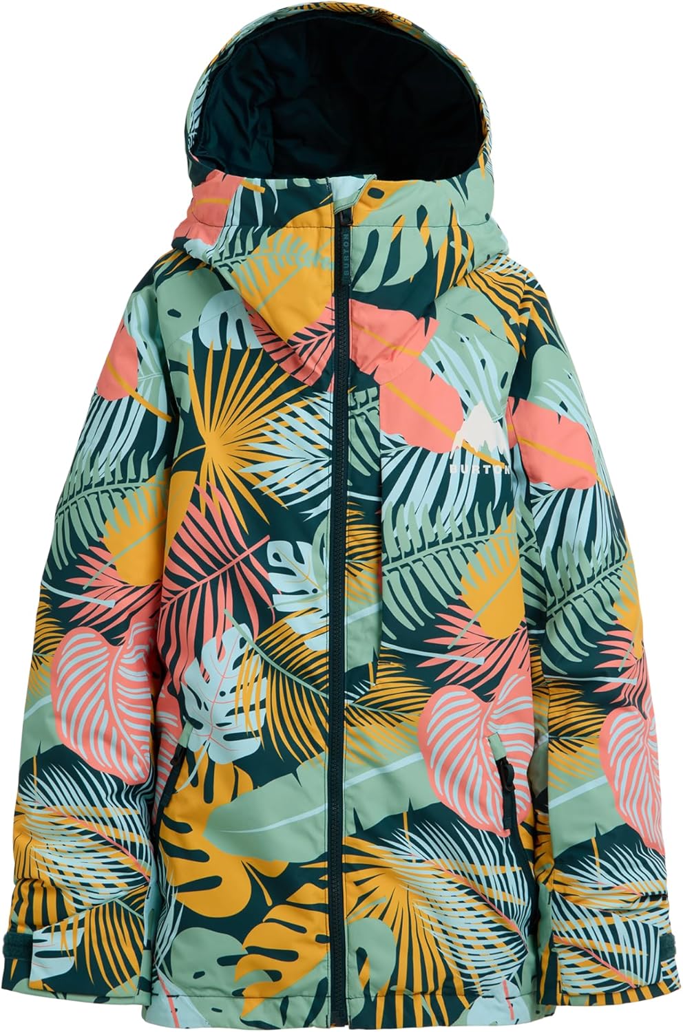 Burton Kids’ Hillslope 2-Layer Insulated Jacket – Waterproof Winter Coat for Boys & Girls with Room to Grow System