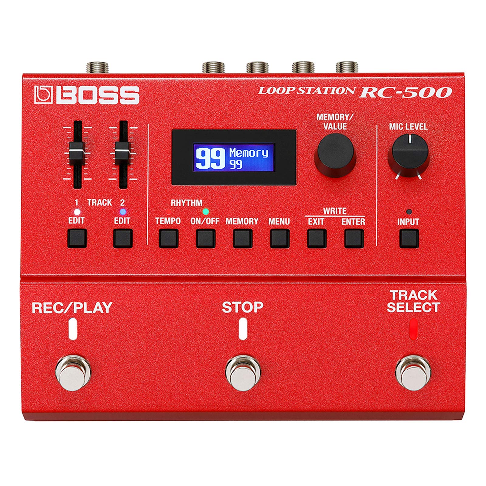 Boss RC-500 Loop Station Looper pedale + alimentatore Keepdrum 9 V