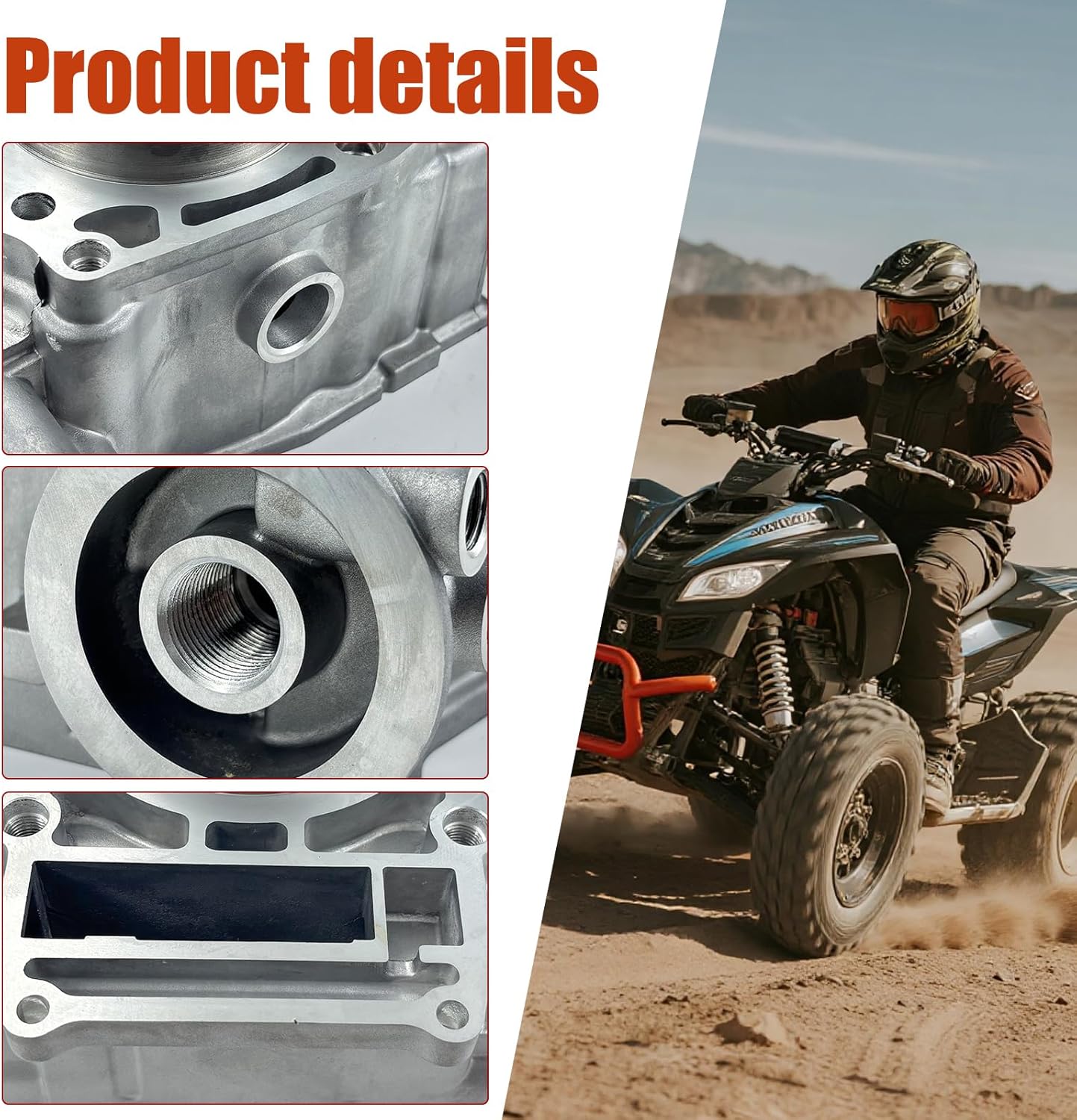 88mm Bore Cylinder Piston Ring Gasket Top End Rebuild Kit Compatible with Xpedition 425 Polaris 425 Sportsman 425 Ranger 425 Magnum 425 1995-2013