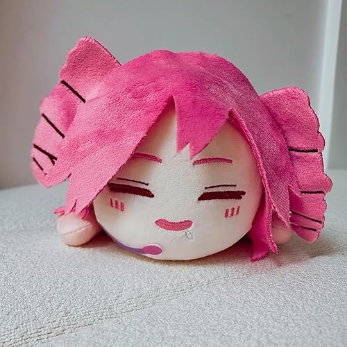 haikemake Kasane Teto 7.8in Plush Interactive Toy Figures (Lying Posture) - Lying Posture