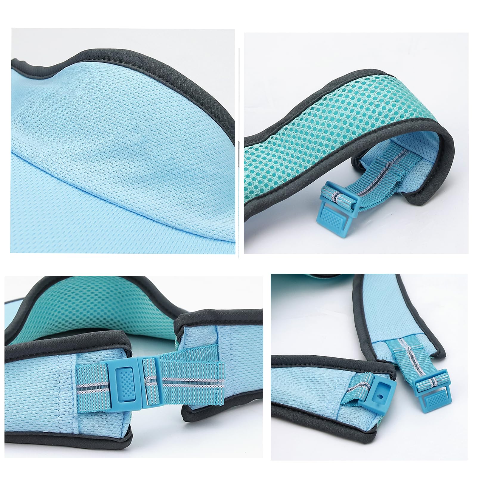 YAMEE Gorra con Visera para Niños Malla Transpirable,Sombrero de Verano para Niños Ligero Rápido Secado,Sombrero de Playa para Niña/Niño Protección UV,para Tenis,Running Exteriores