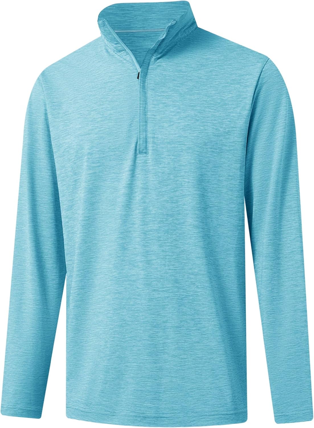 M MAELREG Quarter Zip Pullover Men Dry Fit Brushed Performance Long Sleeve Mock Neck Sports Golf 1/4 Zip Sweatshirts for Men