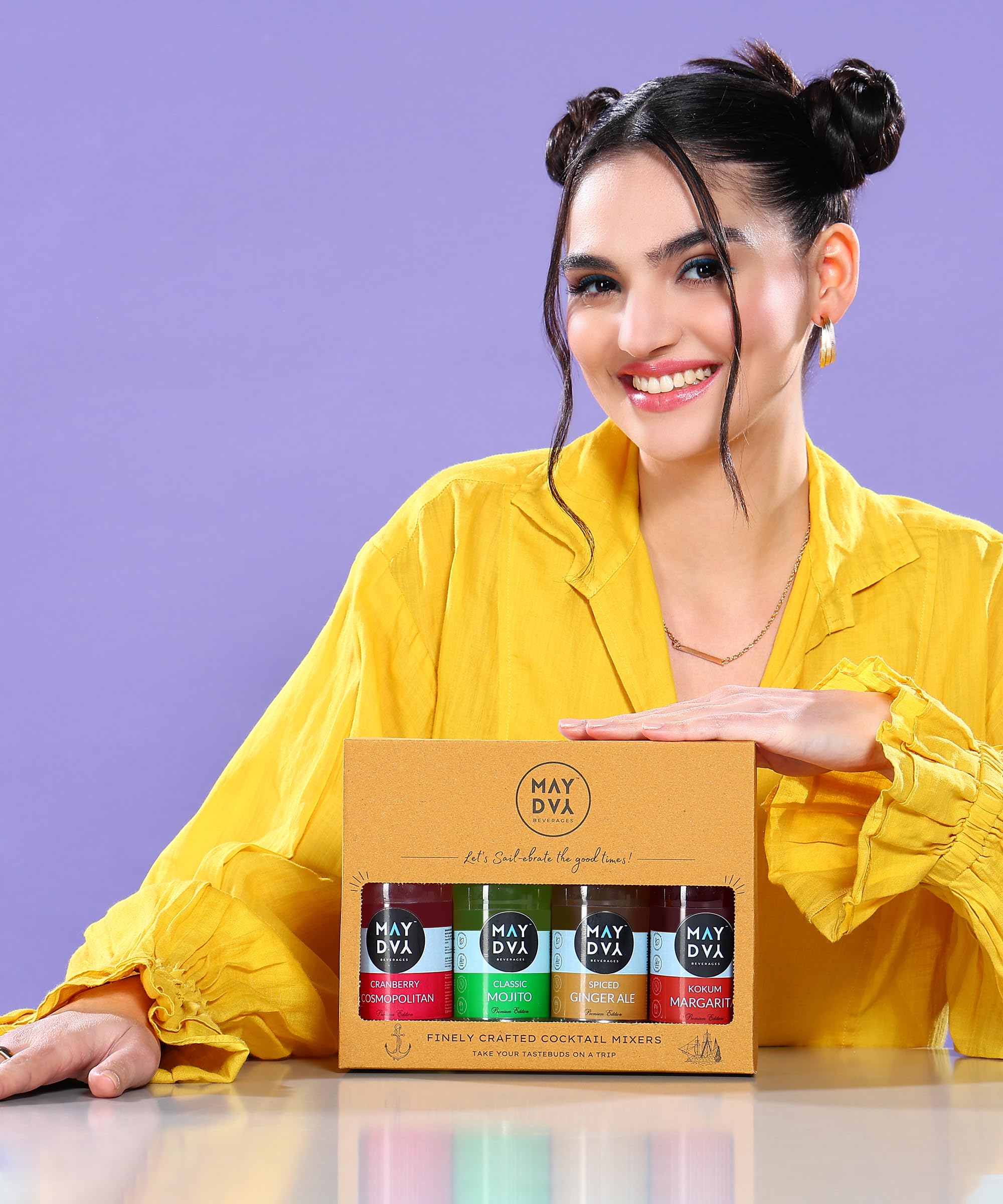 May Day MOCKTAIL GIFT PACK | Ready to Drink Mocktail | Sparkling Highball Cocktail Mixer | 100% Natural Ingredients | Party Pack of 4 X 250 ml (1 each of Mojito, Cosmopolitan, Spiced Ginger Ale, Kokum Margarita) (B0CWRS15DP) Amazon Price History, Amazon Price Tracker