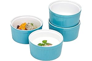 Bruntmor Large Ramekins: Your Kitchen's Secret Weapon for Baking, Cooking, and More