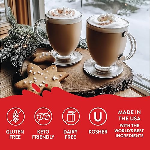 Miniatura 5 de Jordan's Skinny - Jarabe de café de jengibre sin azúcar, 25.4 onzas, Keto, sin gluten