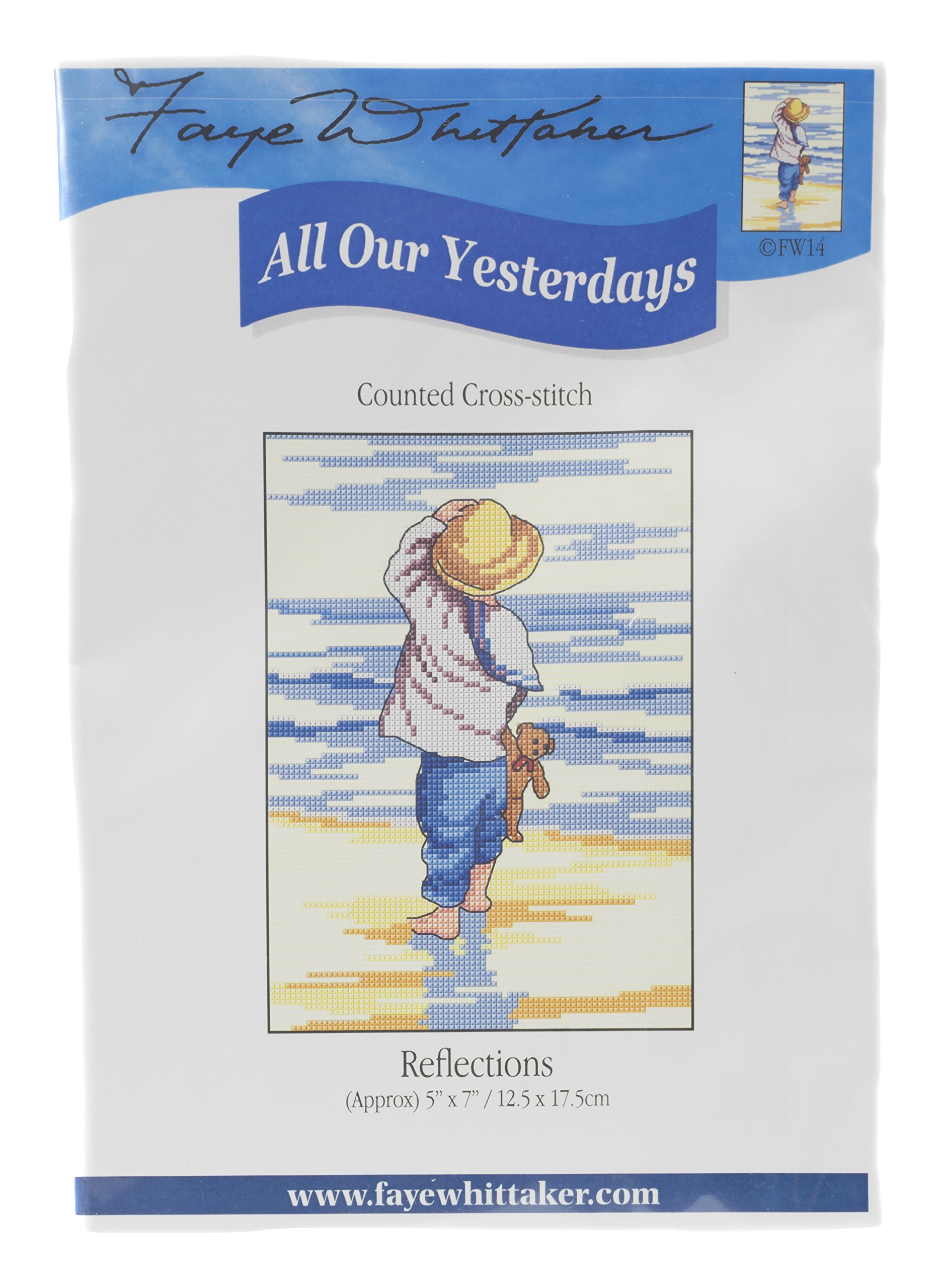 All Our Yesterdays Reflections (Cross Stitch Kit), range, Mixed, 25 x 15 x 2 cm