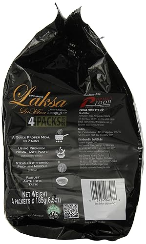 Miniatura 6 de Tallarines lamian laksa para curry de coco de Prima Taste 26 onzas